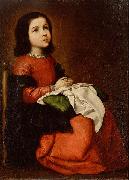 Francisco de Zurbaran Childhood of the Virgin USA oil painting artist